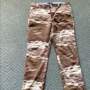 Tommy Hilfiger Tan camo pants